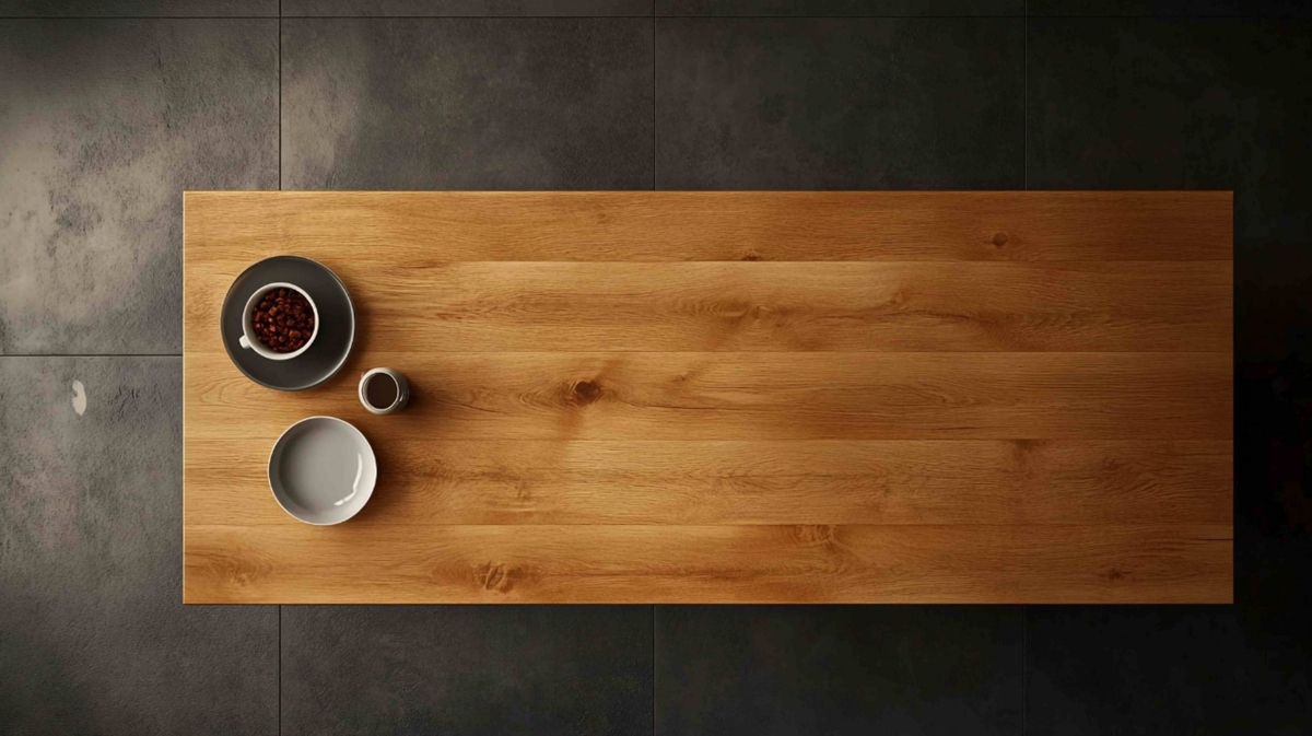 Unusual use of laminate flooring in everyday life