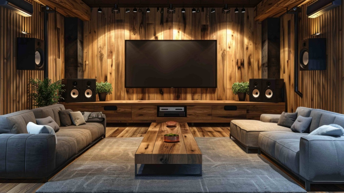 Unusual use of laminate flooring in everyday life