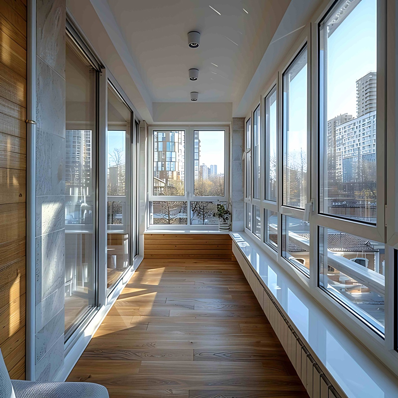 Unusual use of laminate flooring in everyday life